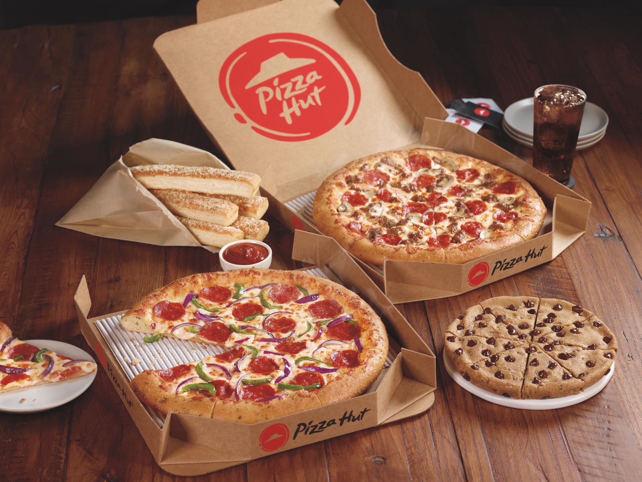 Pizza Hut’s pizzas